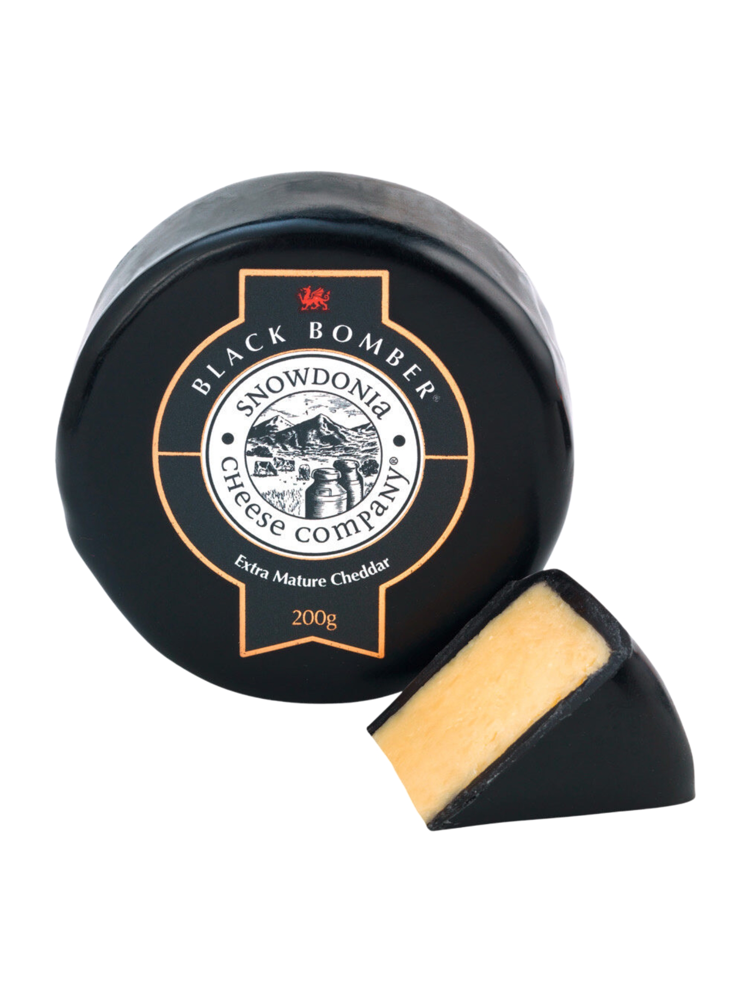 CHEDDAR BLACK BOMBER 200GR